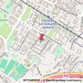 Mappa Via Louis Pasteur, 5, 47841 Cattolica, Rimini (Emilia Romagna)