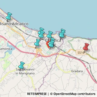 Mappa Via Amendola, 47841 Cattolica RN, Italia (1.67182)