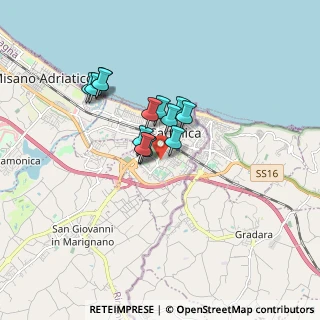 Mappa Via Amendola, 47841 Cattolica RN, Italia (1.20786)