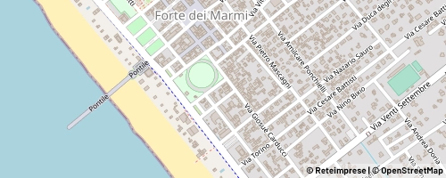 Mappa Forte dei Marmi