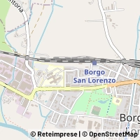 মানচিত্র Borgo San Lorenzo