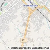 Mapa Pietrasanta