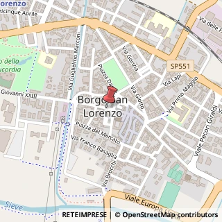 Mappa Corso Giacomo Matteotti, 68, 50032 Borgo San Lorenzo, Firenze (Toscana)