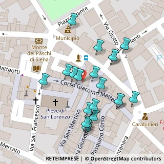 Mappa Piazza del Poggio, 50032 Borgo San Lorenzo FI, Italia (0.0595)
