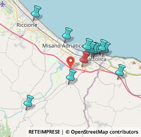 Mappa A14, 47842 San Giovanni in Marignano RN, Italia (3.56917)