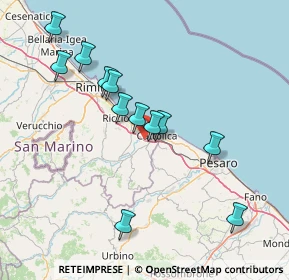 Mappa A14, 47842 San Giovanni in Marignano RN, Italia (14.815)