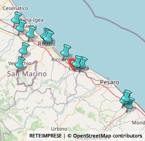 Mappa A14, 47842 San Giovanni in Marignano RN, Italia (19.60214)