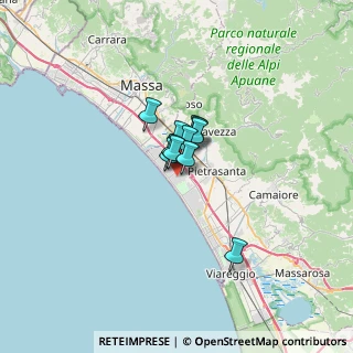 Mappa Via Carlo Carra, 55042 Forte dei Marmi LU, Italia (2.95818)