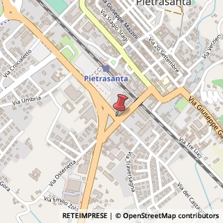 Mappa Via Tre Luci, 45, 55045 Pietrasanta, Lucca (Toscana)