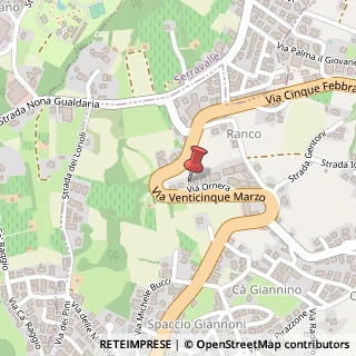 Mappa Via Ornera, 16, 47890 San Marino di Urbino SM, Italia, 47890 Verucchio, Rimini (Emilia Romagna)
