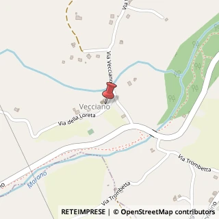 Mappa Via della Loreta, 8, 47853 Coriano, Rimini (Emilia Romagna)