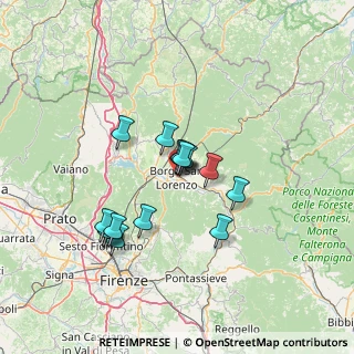 Mappa Piazzale Martiri della Libertà, 50032 Borgo San Lorenzo FI, Italia (11.388)
