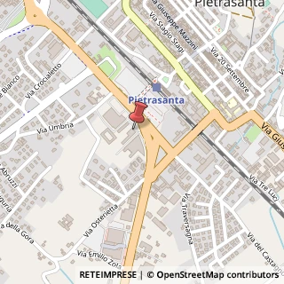 Mappa Via Aurelia Nord, 25, 55045 Pietrasanta, Lucca (Toscana)