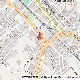 Mappa Via Aurelia, Km367, 55045 Pietrasanta, Lucca (Toscana)