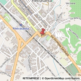 Mappa Via Tre Luci, 1, 55045 Pietrasanta, Lucca (Toscana)