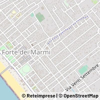 Mapa Forte dei Marmi