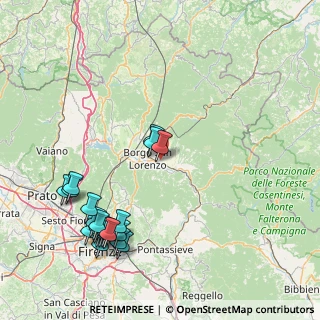 Mappa Località Gracchia, 50032 Borgo San Lorenzo FI, Italia (20.1205)