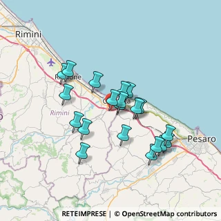 Mappa Via Luciona, 47841 Cattolica RN, Italia (6.344)