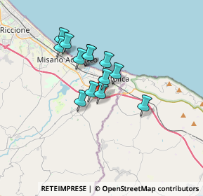 Mappa Via Luciona, 47841 Cattolica RN, Italia (2.61)