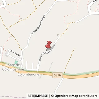 Mappa Strada di Cacciafame, 11, 61121 Pesaro, Pesaro e Urbino (Marche)