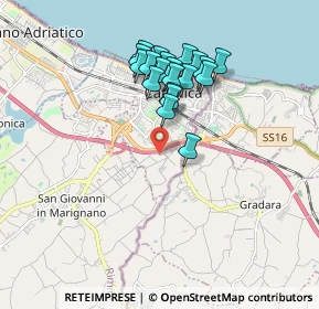 Mappa Via G. Bizet, 47841 Cattolica RN, Italia (1.57)