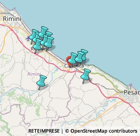 Mappa Via dei Tigli, 47841 Cattolica RN, Italia (6.32333)