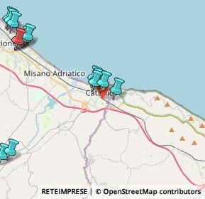 Mappa Via Pietro Nenni, 47841 Cattolica RN, Italia (5.848)