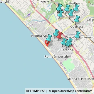 Mappa Via Arenile, 55042 Forte dei Marmi LU, Italia (2.50333)