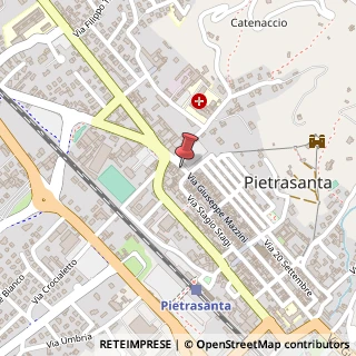 Mappa Piazza dello Statuto, 12, 55045 Pietrasanta, Lucca (Toscana)