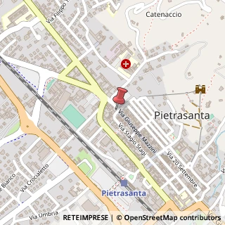 Mappa Piazza Francesco Crispi,  4, 55045 Pietrasanta, Lucca (Toscana)