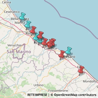 Mappa Via S.Allende, 47841 Cattolica RN, Italia (12.53)