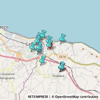 Mappa Via Fratelli Cervi, 61011 Gabicce Mare PU, Italia (1.34077)