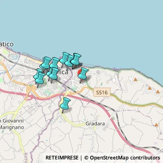 Mappa Via Fratelli Cervi, 61011 Gabicce Mare PU, Italia (1.50429)