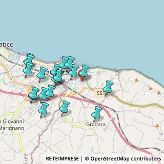Mappa Via Fratelli Cervi, 61011 Gabicce Mare PU, Italia (1.9805)