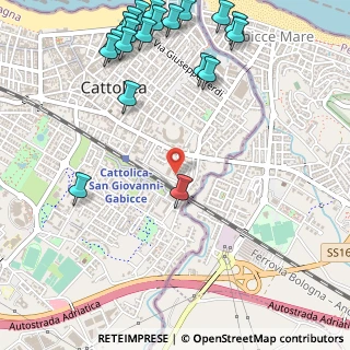 Mappa Via Quarto, 47841 Cattolica RN, Italia (0.771)