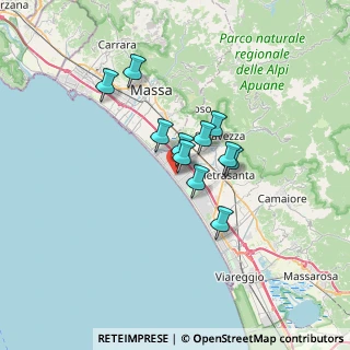 Mappa Via IV Novembre, 55042 Forte dei Marmi LU, Italia (4.75727)