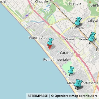 Mappa Via IV Novembre, 55042 Forte dei Marmi LU, Italia (3.36455)