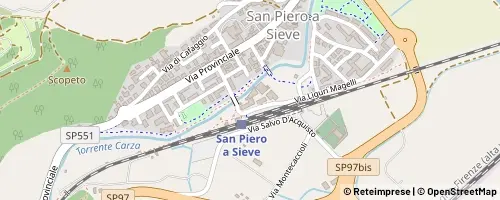 Mappa Scarperia e San Piero