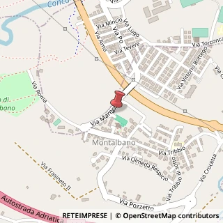 Mappa Via Montalbano, 2386, 47842 San Giovanni in Marignano, Rimini (Emilia Romagna)