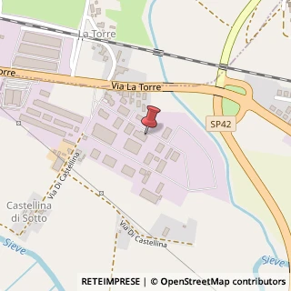 Mappa Via del Bagnone, 24, 50032 Borgo San Lorenzo, Firenze (Toscana)