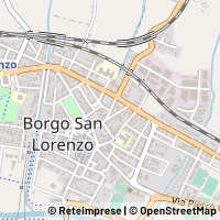 Map Borgo San Lorenzo