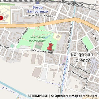 Mappa Viale Giovanni XXIII, 21, 50032 Borgo San Lorenzo, Firenze (Toscana)