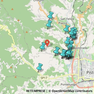 Mappa Via di Arcigliano, 51100 Pistoia PT, Italia (2.04444)