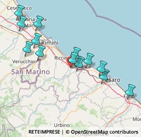 Mappa Via Domenico Cimarosa, 47843 Misano Adriatico RN, Italia (16.21231)