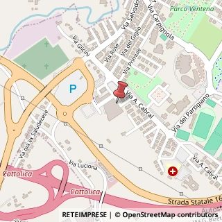 Mappa Via Ravel Maurice, 9, int. 3, 47841 Cattolica RN, Italia, 47841 Cattolica, Rimini (Emilia Romagna)