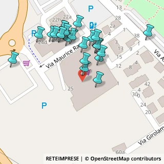 Mappa Centro commerciale Diamante, 47841 Cattolica RN, Italia (0.075)