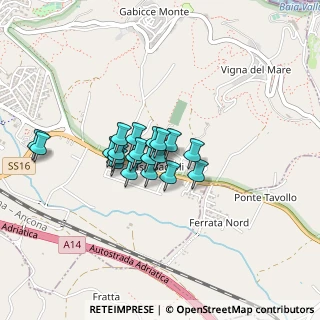 Mappa Piazza Togliatti, 61011 Gabicce Mare PU, Italia (0.2855)