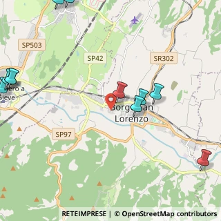 Mappa SS 551, 50032 Borgo San Lorenzo FI, Italia (3.28083)