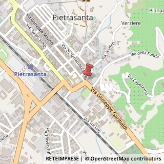 Mappa Via G. Garibaldi, 97, 55045 Pietrasanta, Lucca (Toscana)