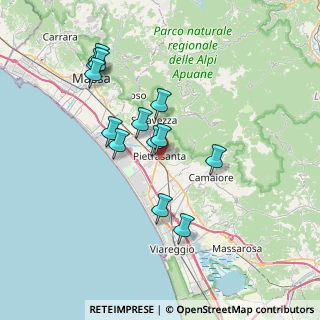 Mappa Via Giuseppe Garibaldi, 55045 Pietrasanta LU, Italia (6.84846)